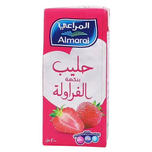 المراعي حليب بنكهة الفراولة 200مل