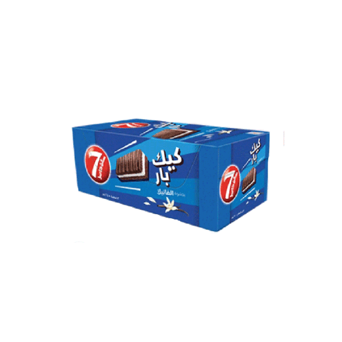 سفن دايز كيك بار بحشوة الفانيلا 36 × 25 جرام