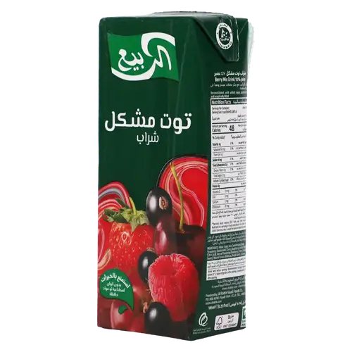 الربيع كوكتيل العنب والتفاح والتوت185مل