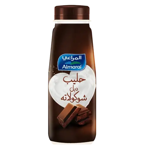 المراعي حليب دبل شوكلاتة 225مل