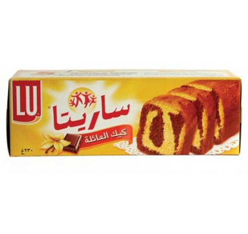 كيك العائلة ساريتا شوكولاتة ماربل200جرام