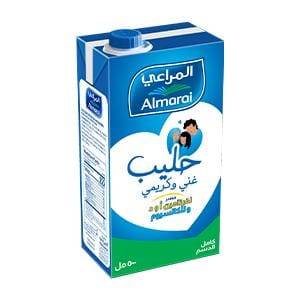 حليب المراعي طويل الأجل كامل الدسم 500مل