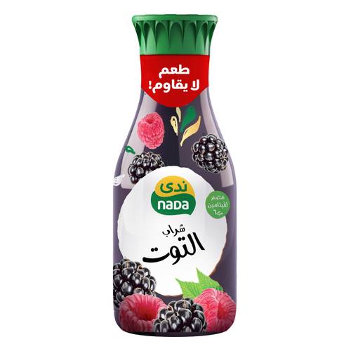 ندى  عصير  التوت عائلي 1.3 لتر