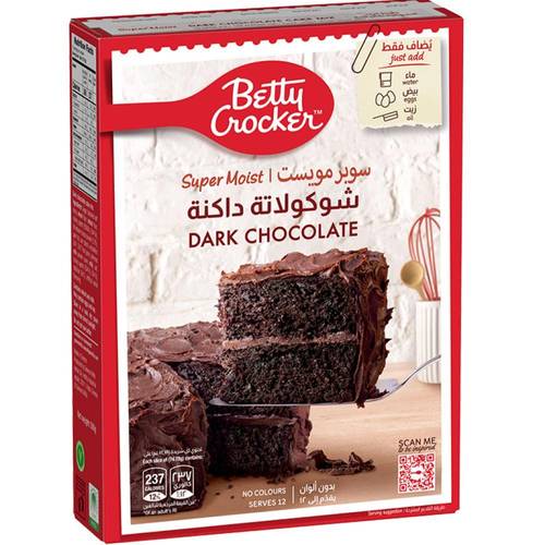 بيتي كروكر خليط كيك بالشوكلاته الداكنه ٥٠٠ جرام