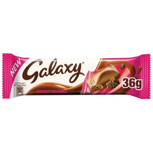 شوكولاتة جالكسي كوكيز كرامبل،3*36جرام