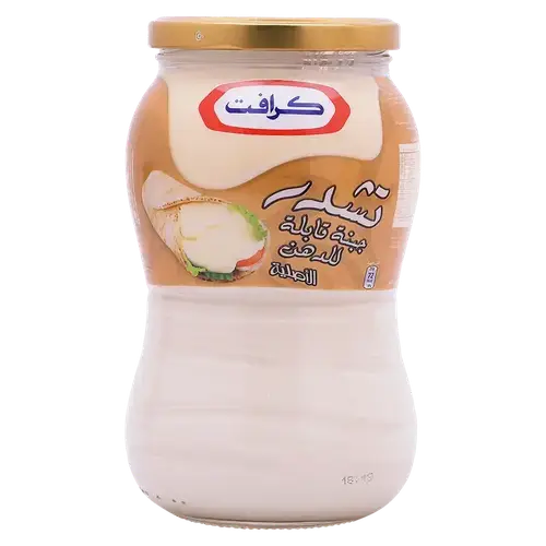 جبنة كرافت تشدر قابلة للدهن 480 جرام