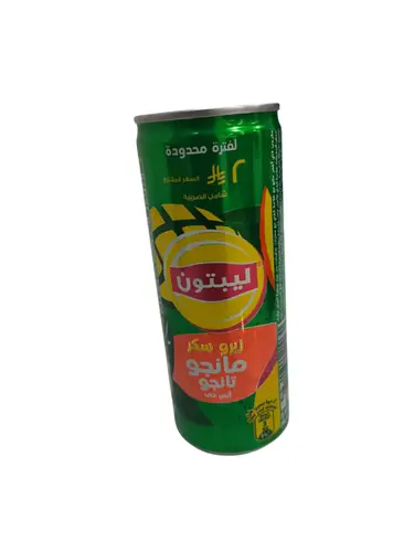 ليبتون زيرو سكر مانجو تانجو ايس تي240 مل