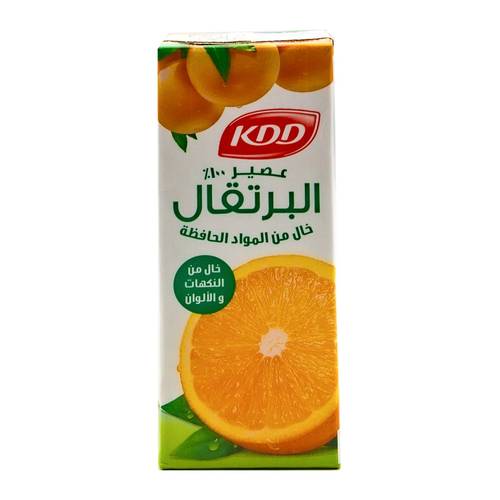 عصير كي دي دي برتقال 180مل