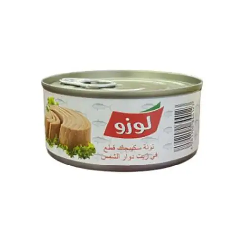 تونة لووز قطع زيت دور الشمس 160جرام