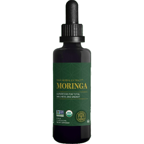 Global Healing Raw Herbal Extract, Moringa, 2 fl oz (59.2 ml)