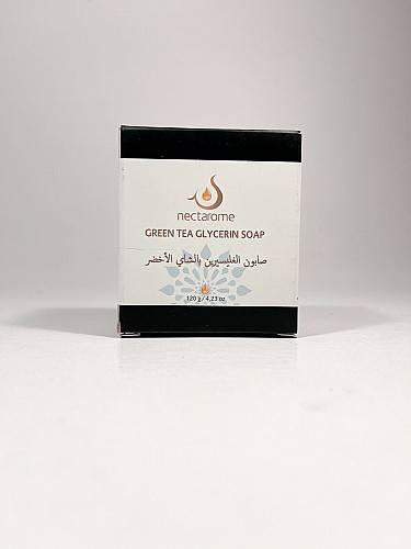 صابون الجلسرين بالشاي الأخضر , ١٢٠غرام