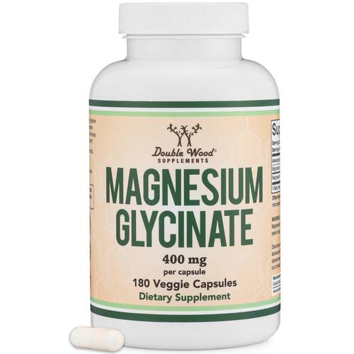 Double wood -Magnesium Glycinate Supplement 180cap