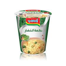 اندومي نودلز كاسات بنكهة الخضار 60 جم