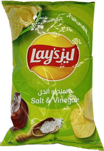 بطاطس ليز ملح وخل عائلي 155 جرام