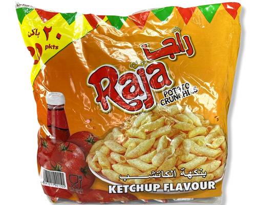بطاطس راجا كاتشب صغير 20 حبه
