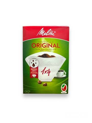 فلتر قهوة ميلتا مقاس 4 * 40حبة