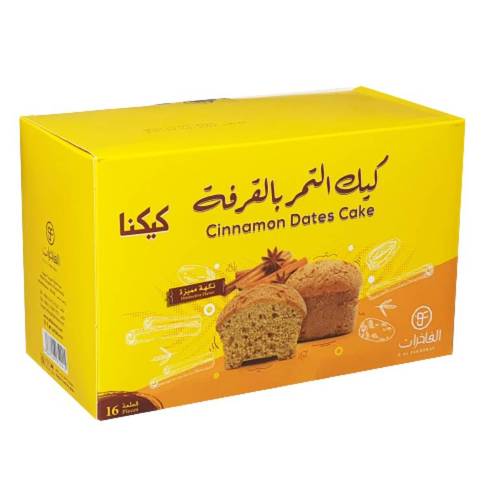 كيك الفاخرات كيكنا بطعم القرفه 15 قطعه