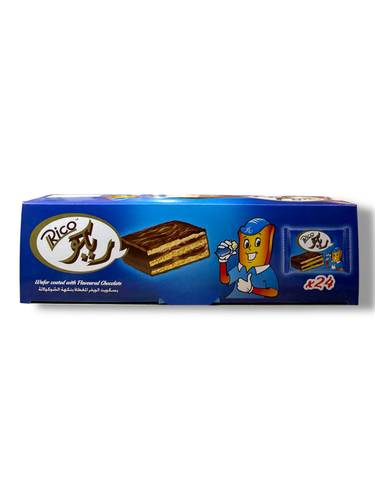 ويفر ريكو شوكولاته ازرق بكت 276g