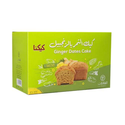 كيك الفاخرات كيكنا بطعم الزنجبيل 15 قطعه