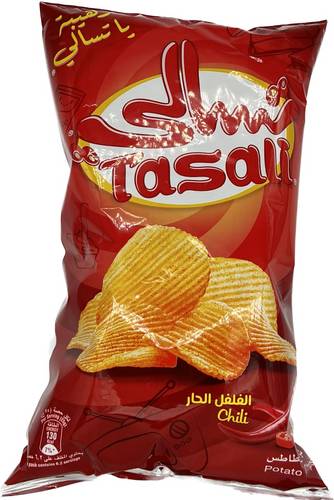 بطاطس تسالي حار الحجم العائلي 155جرام
