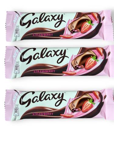 جالكسي شوكولاتة فراولة 3 حبات*36g