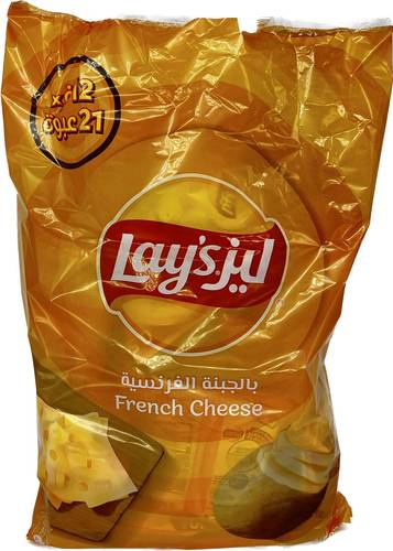 بطاطس ليز جبن 21 حبه