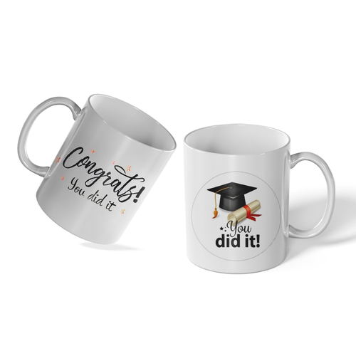 قبعة التخرج الأنيق You did it
