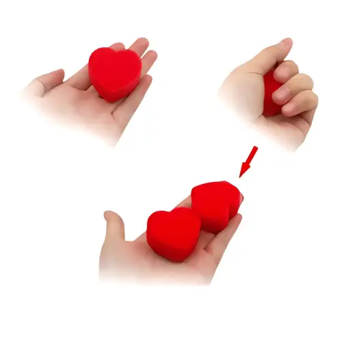 قلب اسفنج – Magic Sponge Heart – خدعة خفة اليد السحرية