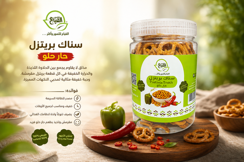 سناك بريتزل ( حار حلو )