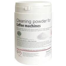 Cleaning powder coffee machine