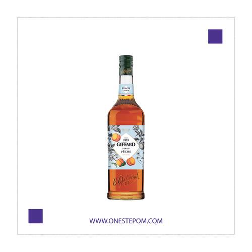 ‎‏ PEACH GIFFARD SYRUP 1L