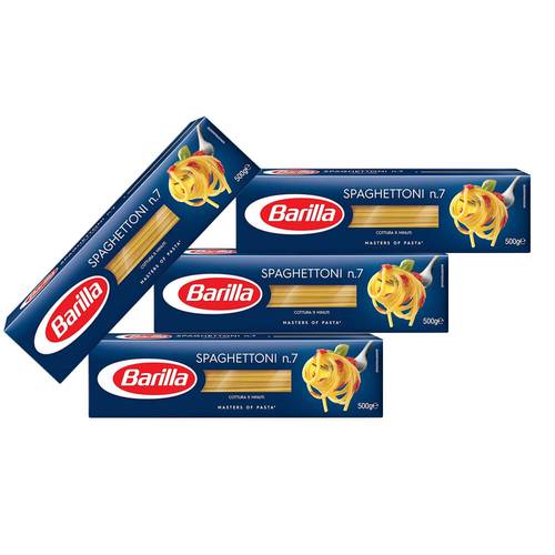 ‏barilla spaghettini no7 24x500g
