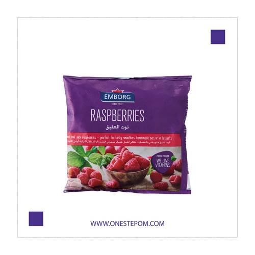 Emborg raspberries 20 X 300 GM