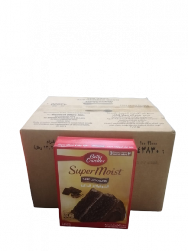Betty Crocker Dark chocolate 12x500g