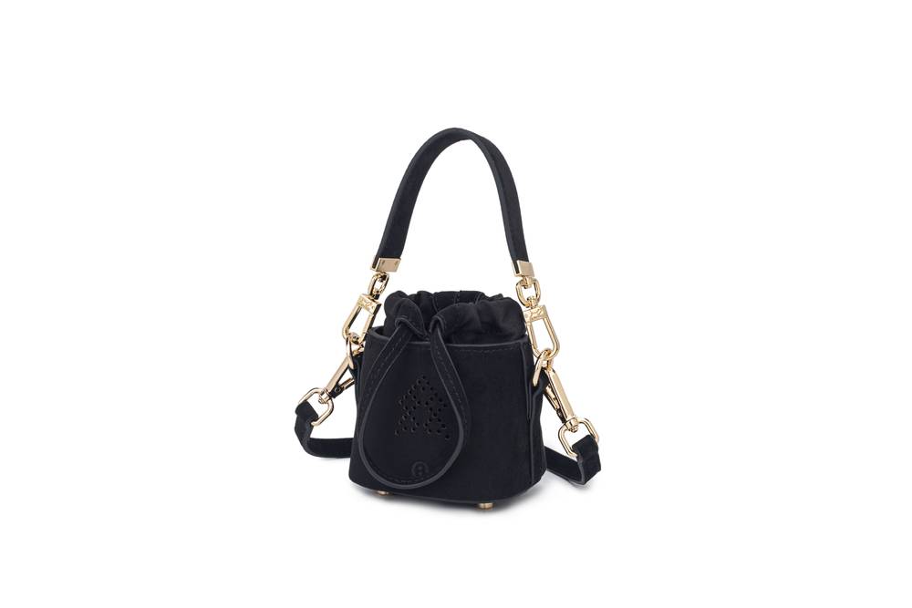 Micro Bag Aldalam Velvet Black