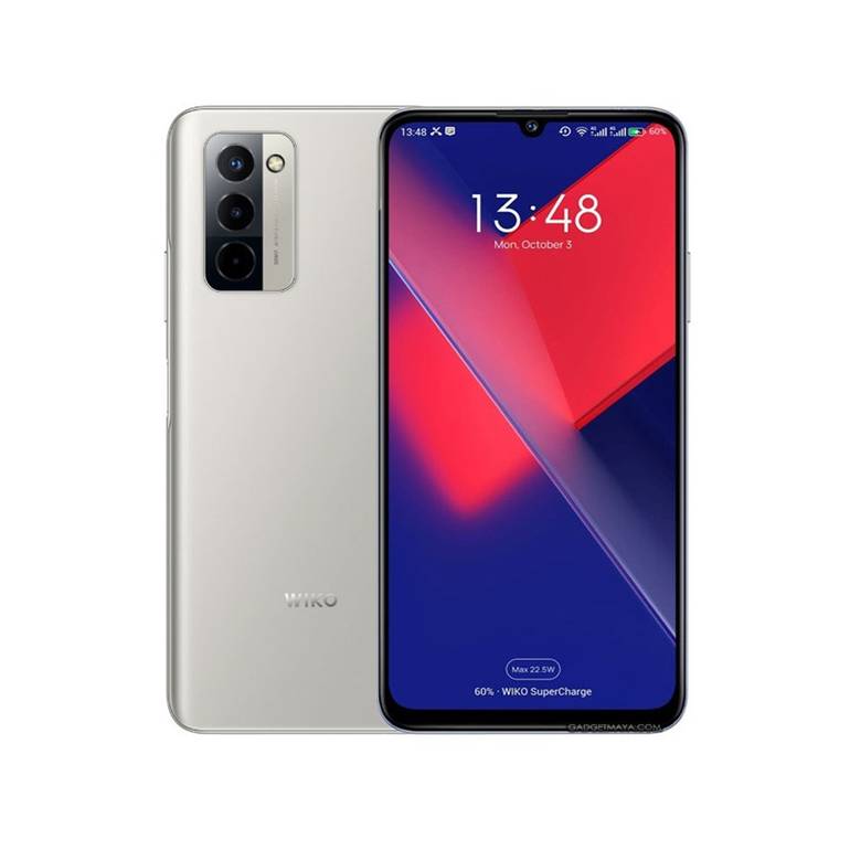 ويكو 10 128GB , 6GB , 2 SIM , فضي