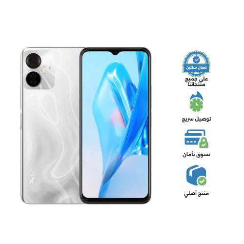 ايتل فيوجن 5 بلس , 128GB , 4GB , 4G , فضي