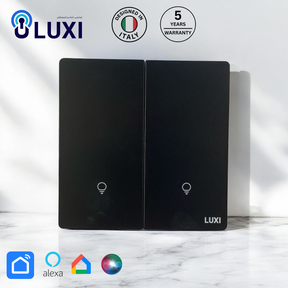 مفتاح مجوز ذكي SMART لوكسي (LUXI) ابيض/اسود
