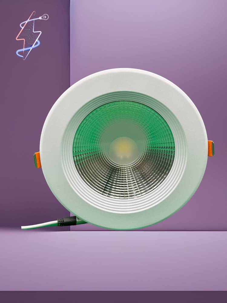 سبوت ليد 14سم 20 واط ابيض Green Energy