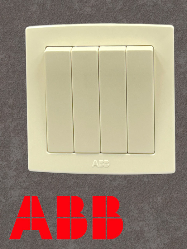 4G 1Way Dark Beige Switch ABB