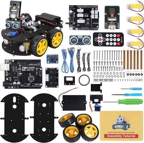 سيارة روبوت ذكية- Smart Robot Car Kit V 3.0 Plus with UNO R3
