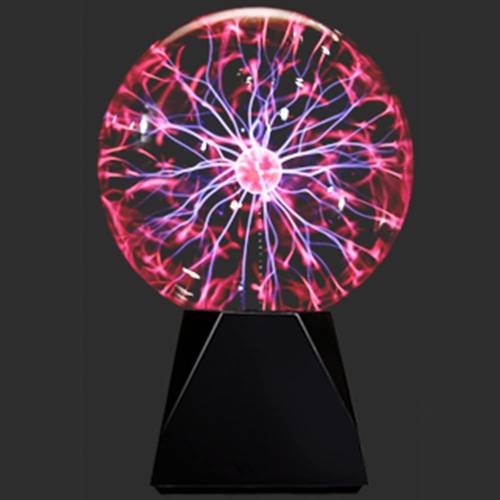 كرة بلازما الكهرباء الساكنة 6 بوصة مضية / Plasma Lamp, 6