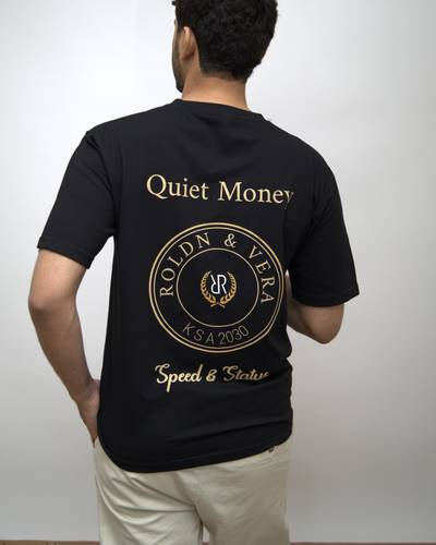 ROLDN & VERA Quiet Money T-Shirt – قميص فاخر بطابع كلاسيكي