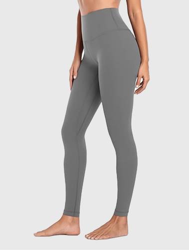 Leggings with waist card pockets (Gray)