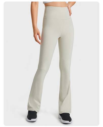 Flare Leggings - ivory white