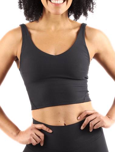 Tank Top, medium support(BLACK) 