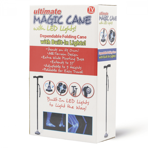 Magic Cane Walking Stick With Led Light