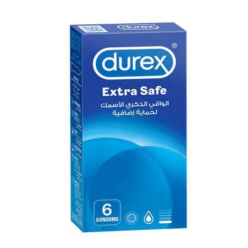 Durex Condom Extra Safe 6 Pcs
