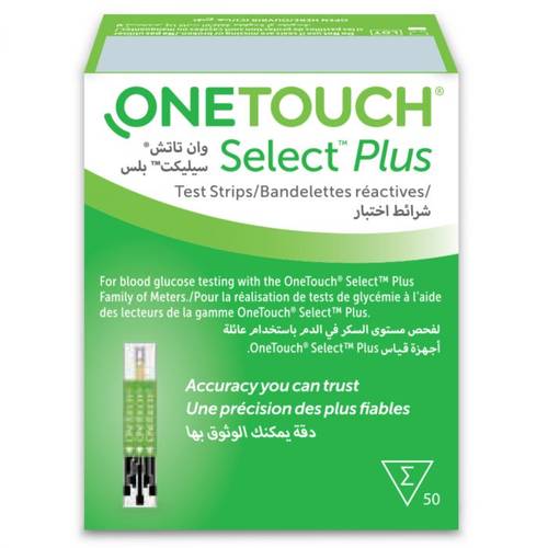 One Touch Select Plus 50Pcs
