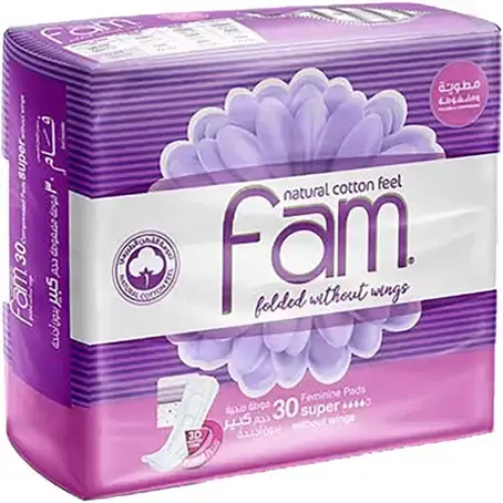 Fam Folded Super Without Wings 30Pcs(Pink)